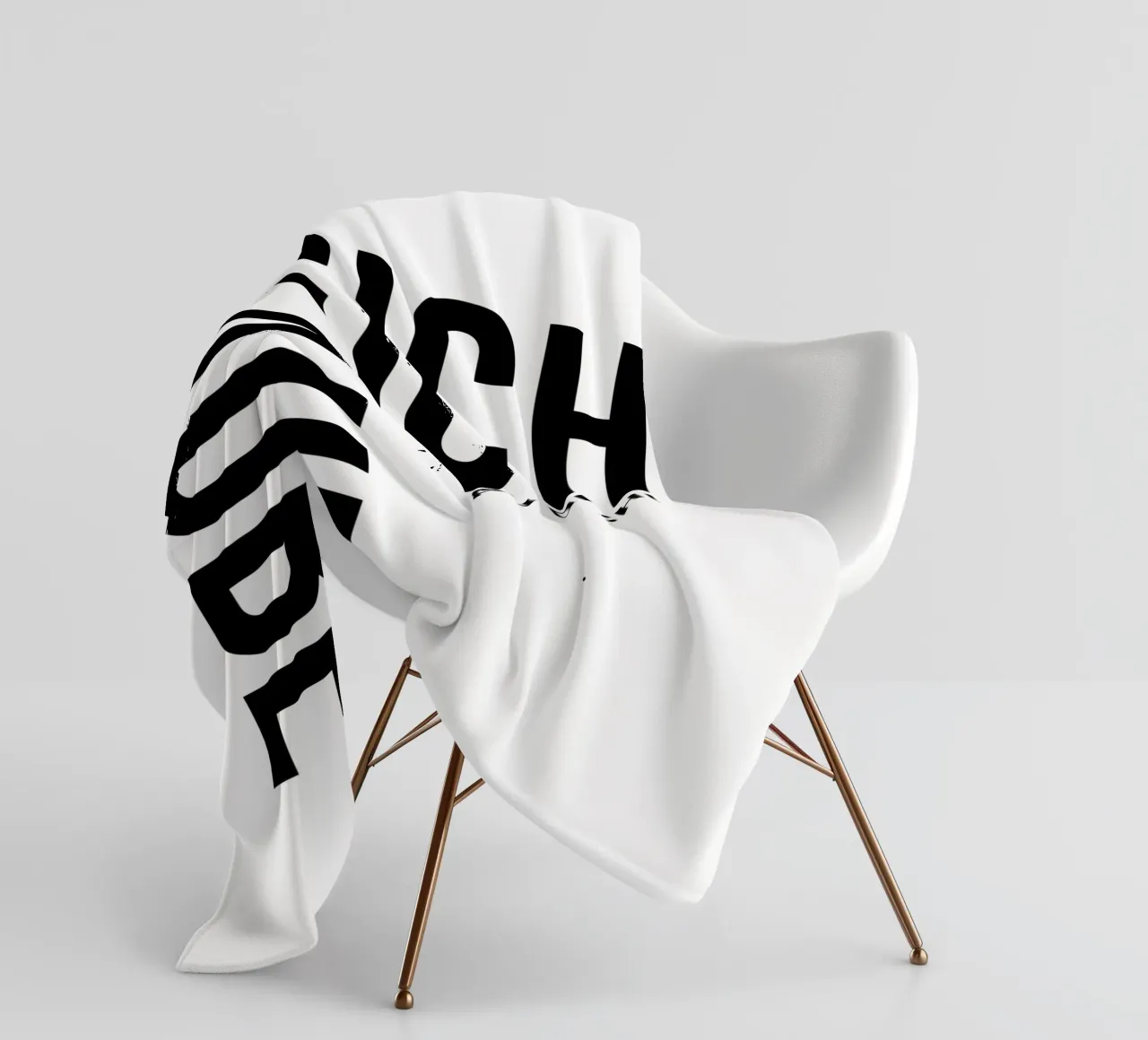 Credo in te coperta in pile da YV TYPOGRAPHY