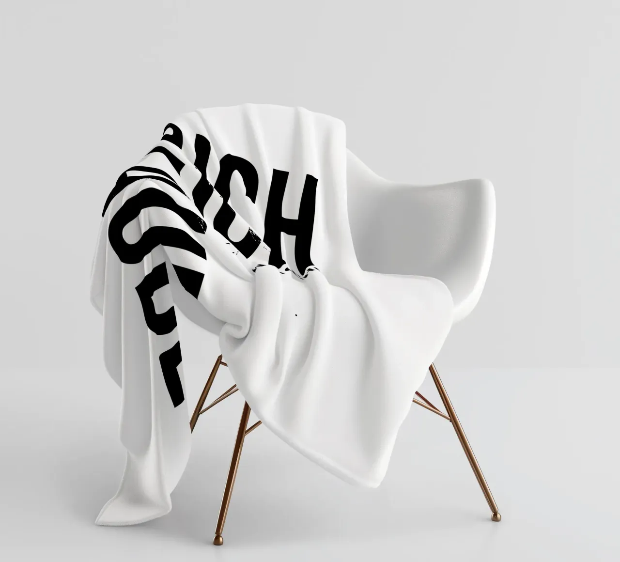 Credo in te coperta in pile da YV TYPOGRAPHY