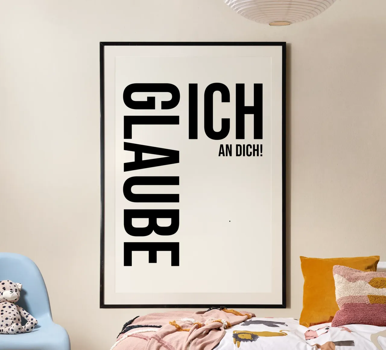 Credo in te poster da YV TYPOGRAPHY