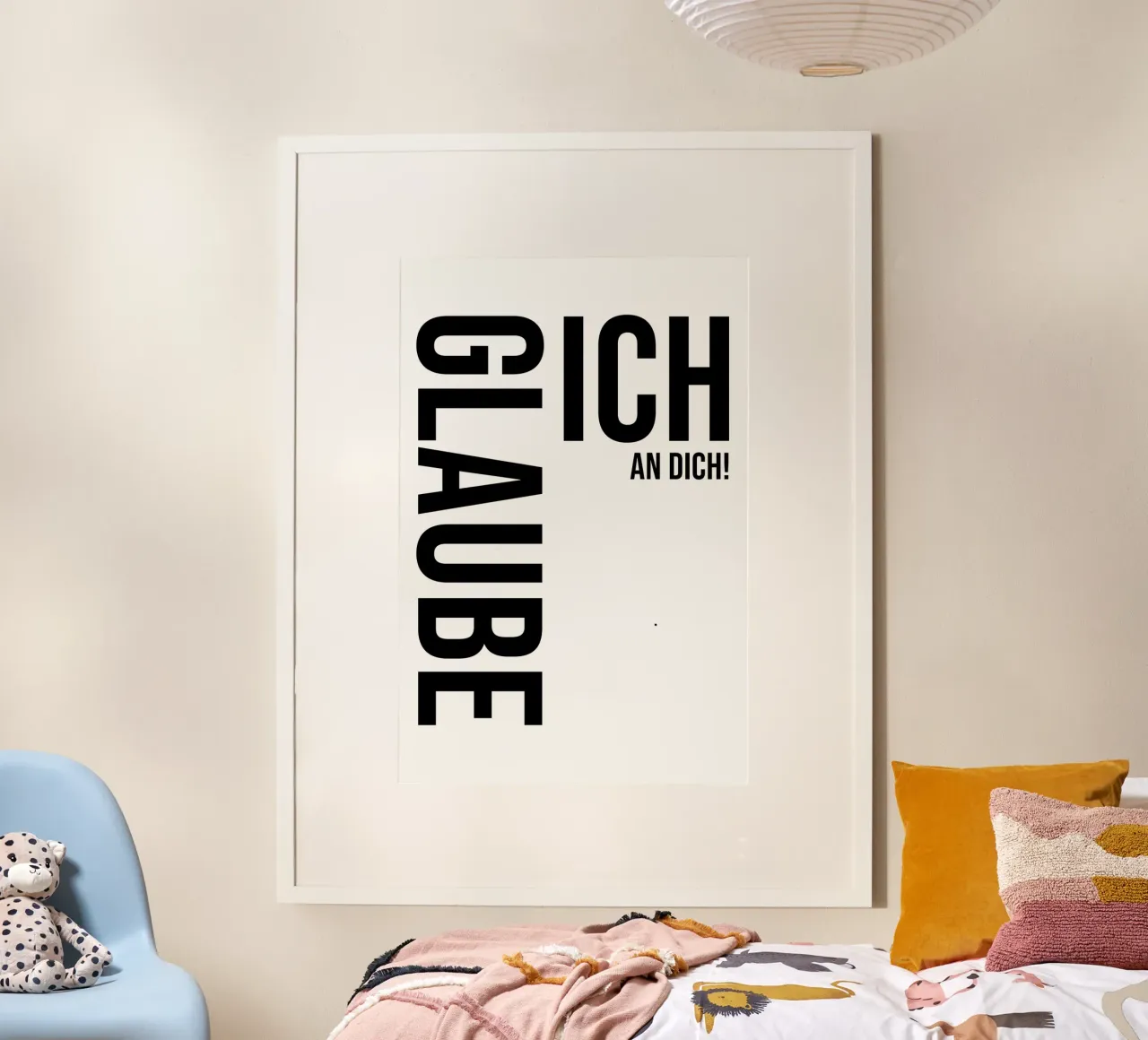 Credo in te poster da YV TYPOGRAPHY