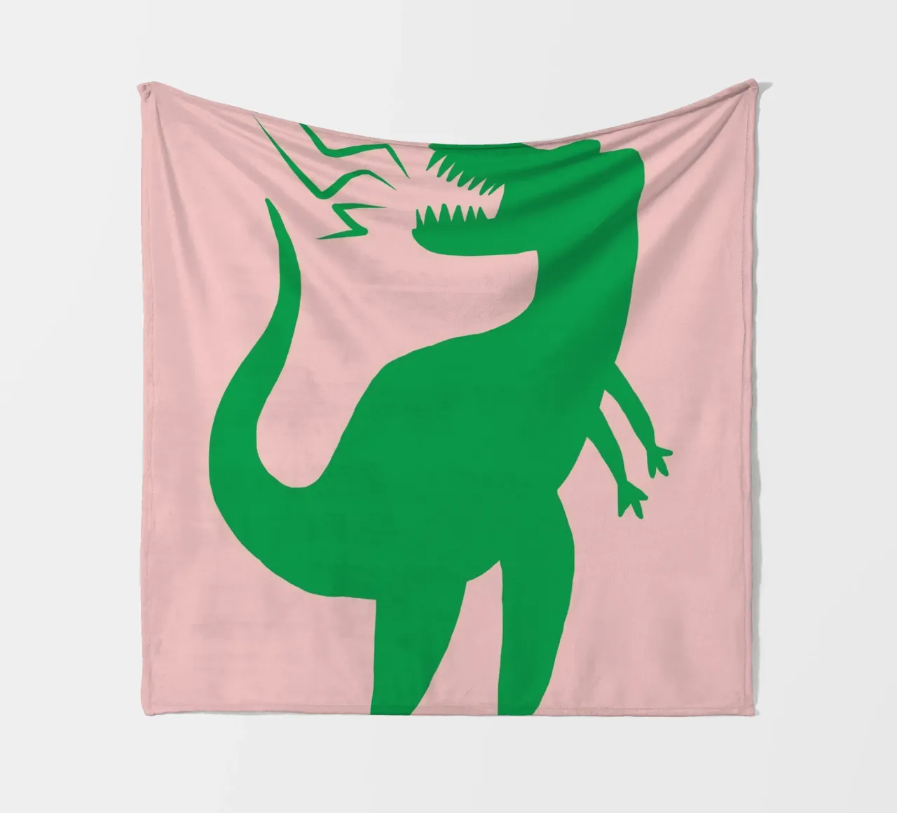 Asilo nido T-rex coperta in pile da Little Dean