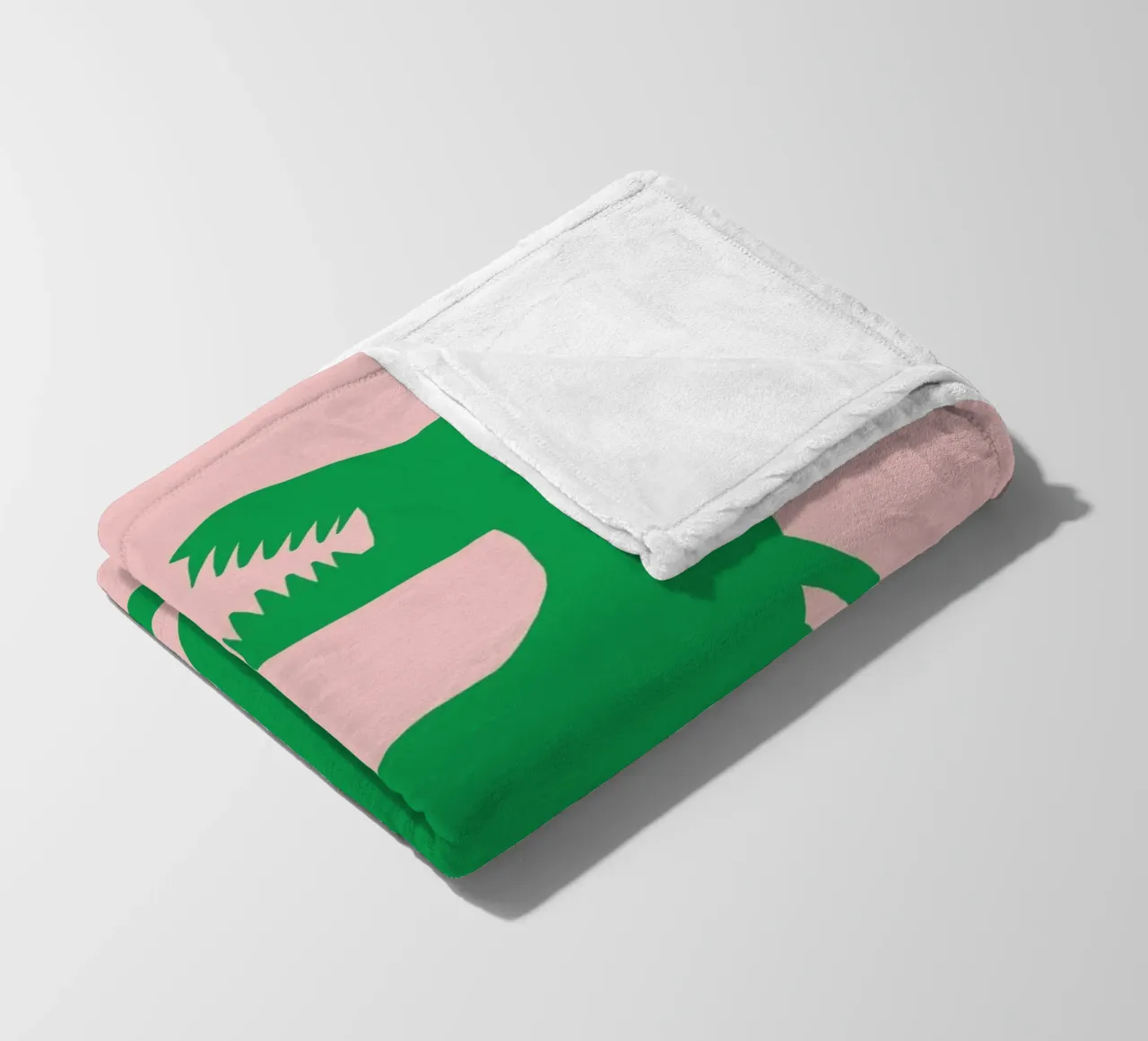 Asilo nido T-rex coperta in pile da Little Dean