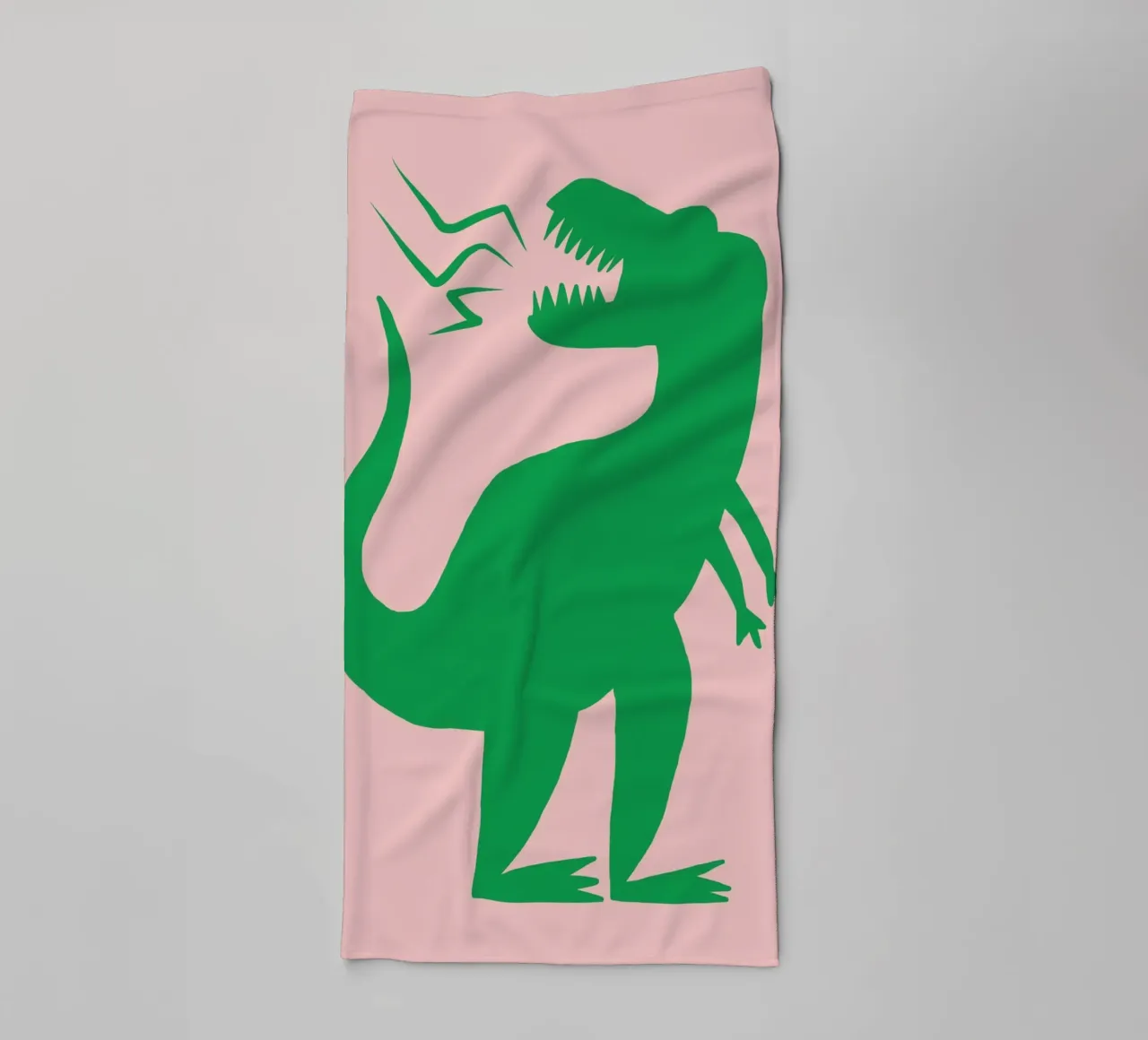 Asilo nido T-rex asciugamano da bagno da Little Dean