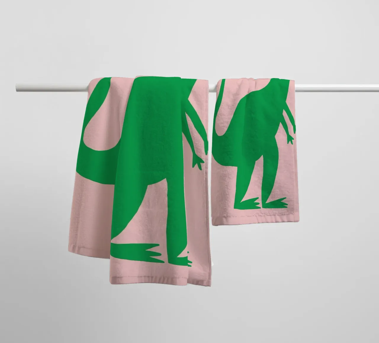 Asilo nido T-rex asciugamano da bagno da Little Dean