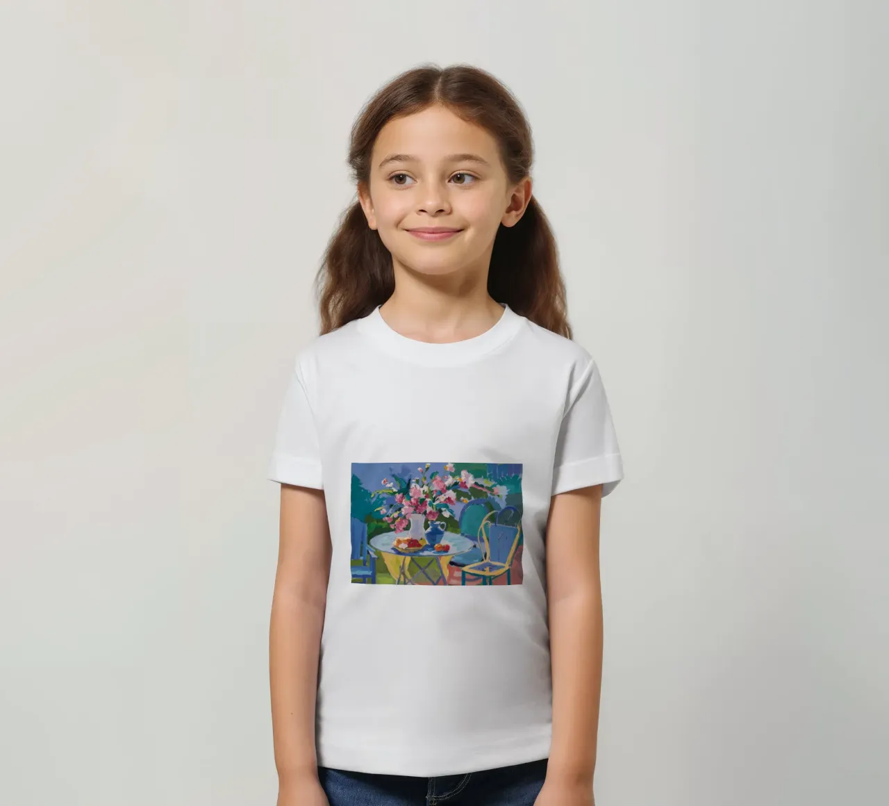 Rozentuin rust kinder t-shirt van Celestial Harmony