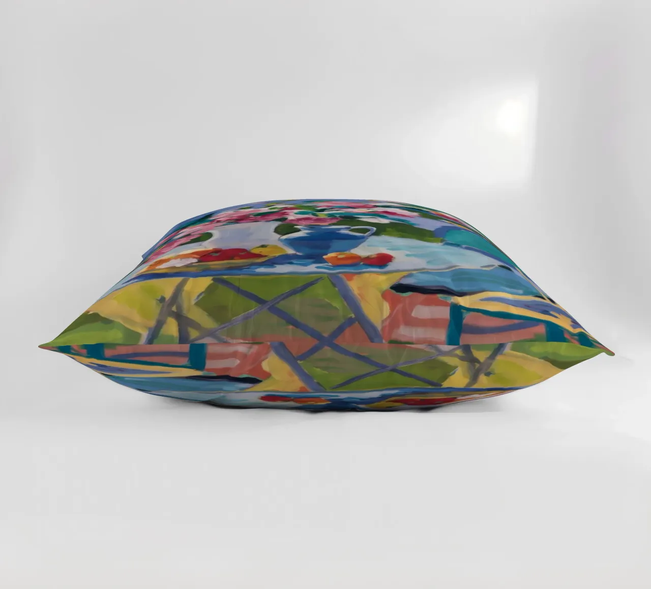 Rose Garden Repose decorative cushion by Celestial Harmony