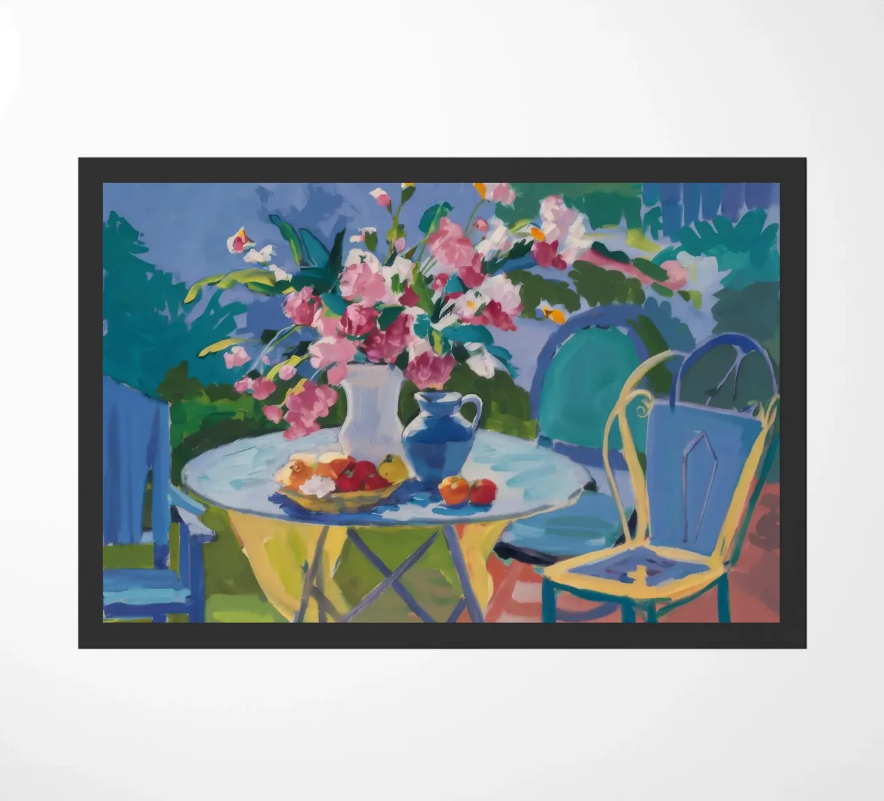 Rozentuin rust deurmat van Celestial Harmony