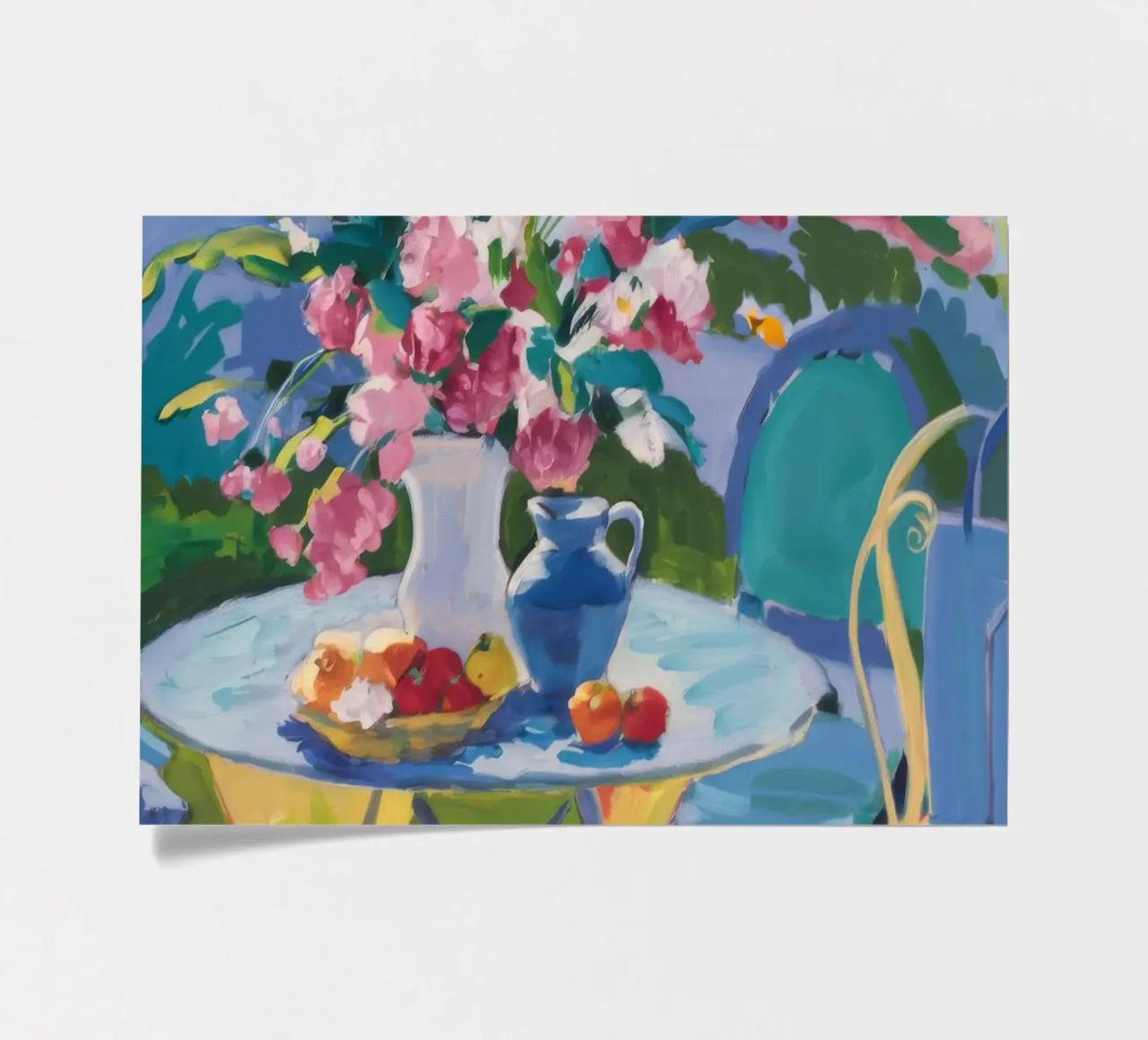 Rozentuin rust stickervel van Celestial Harmony