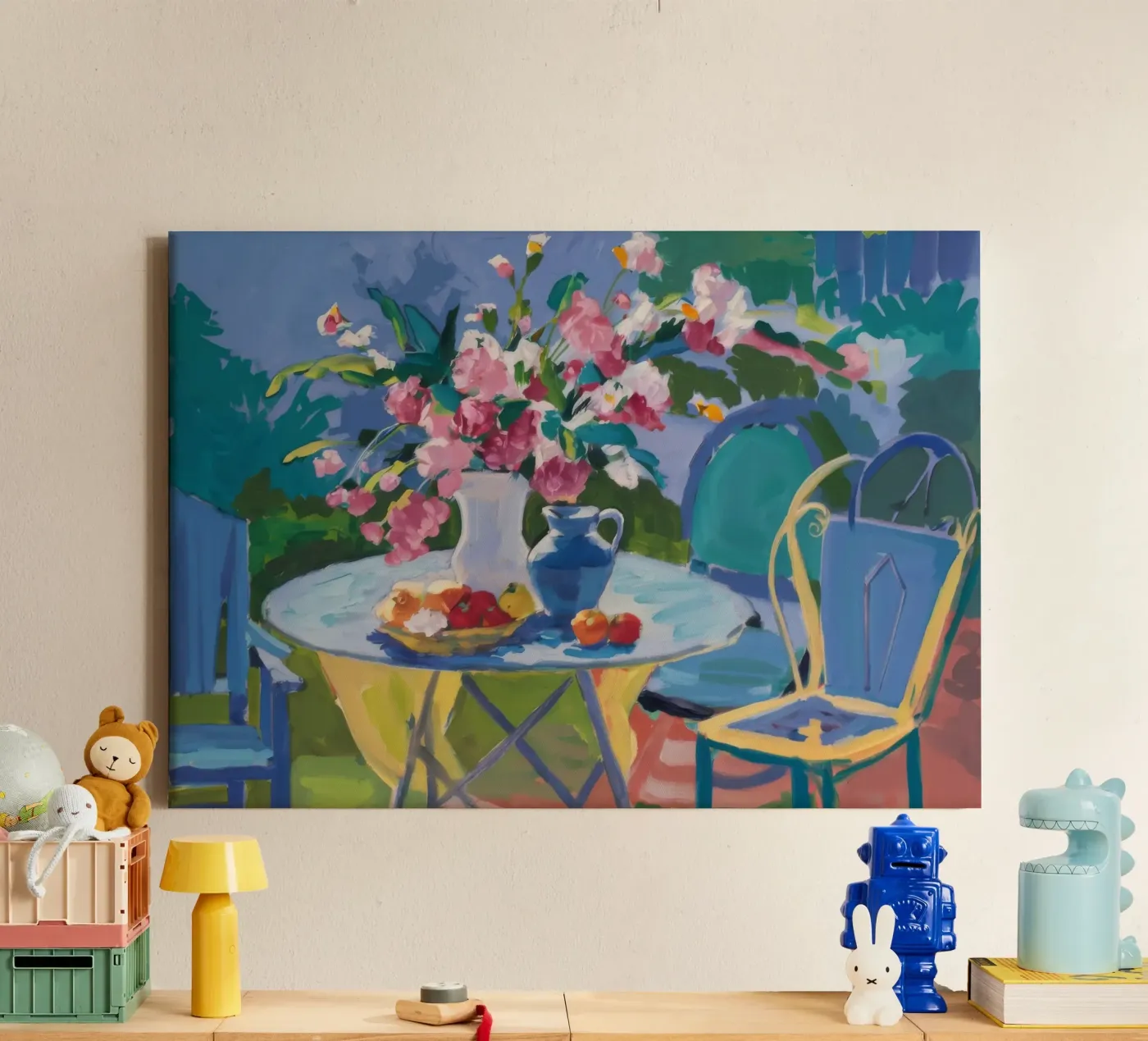 Rose Garden Repose toile de Celestial Harmony