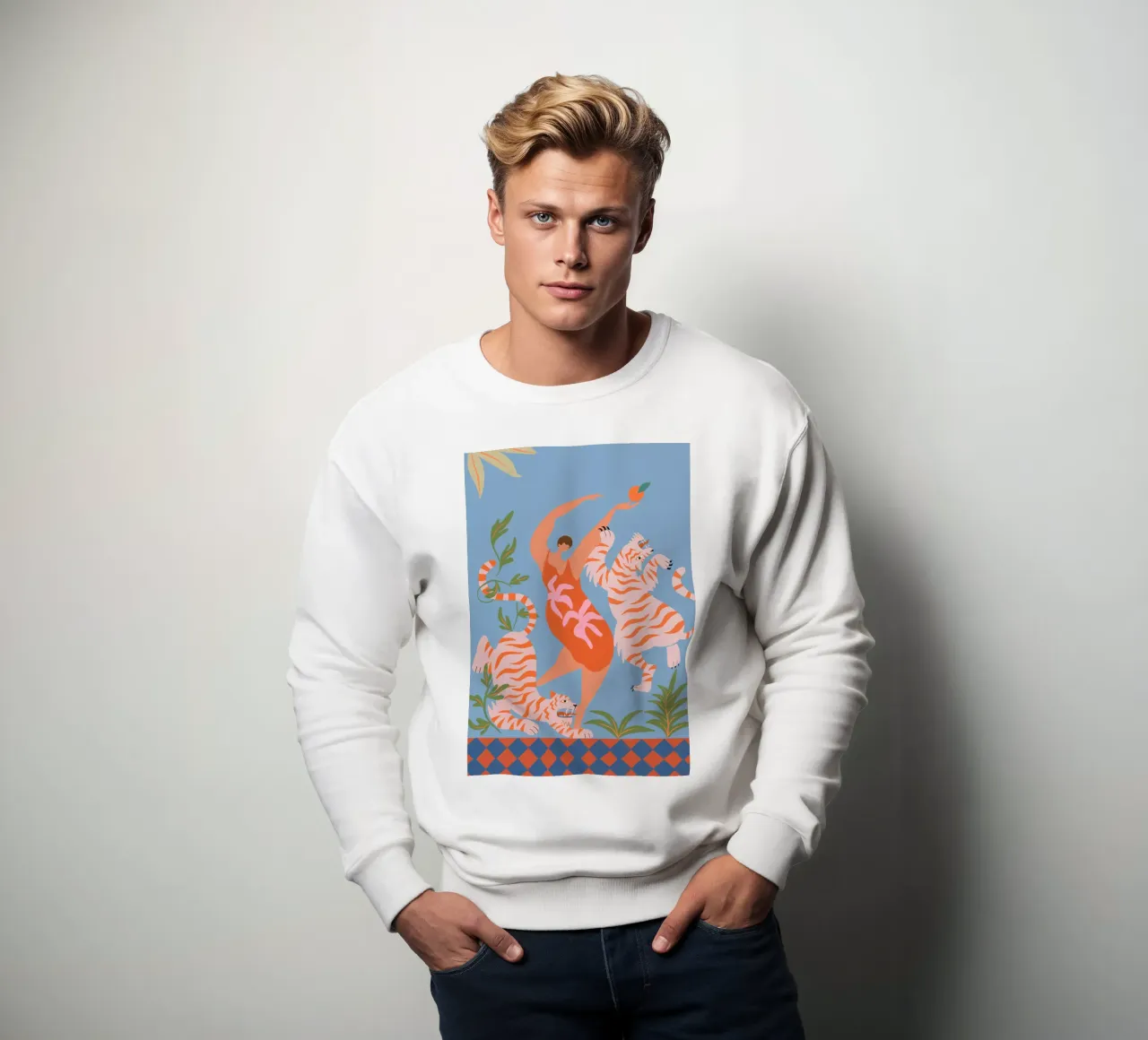 Dancing with Tigers felpa da Arty Guava