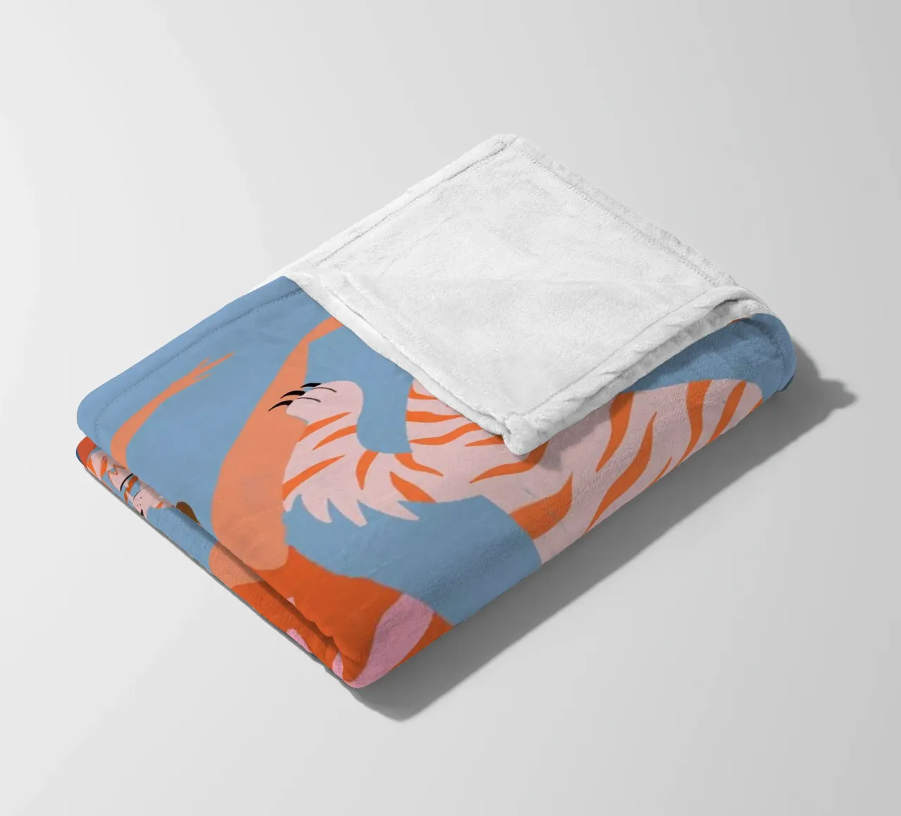 Dancing with Tigers coperta in pile da Arty Guava