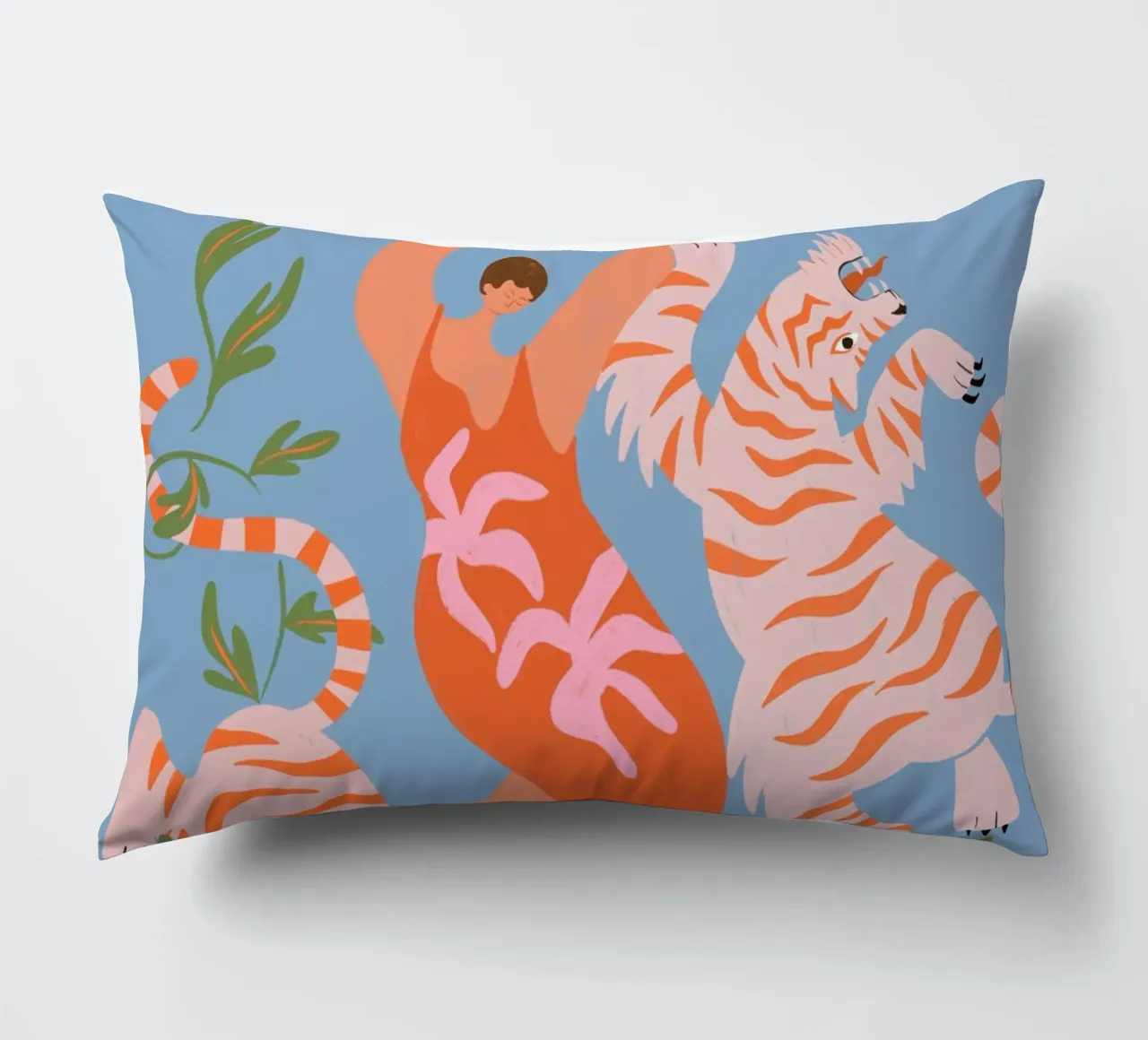 Dancing with Tigers cuscino da Arty Guava