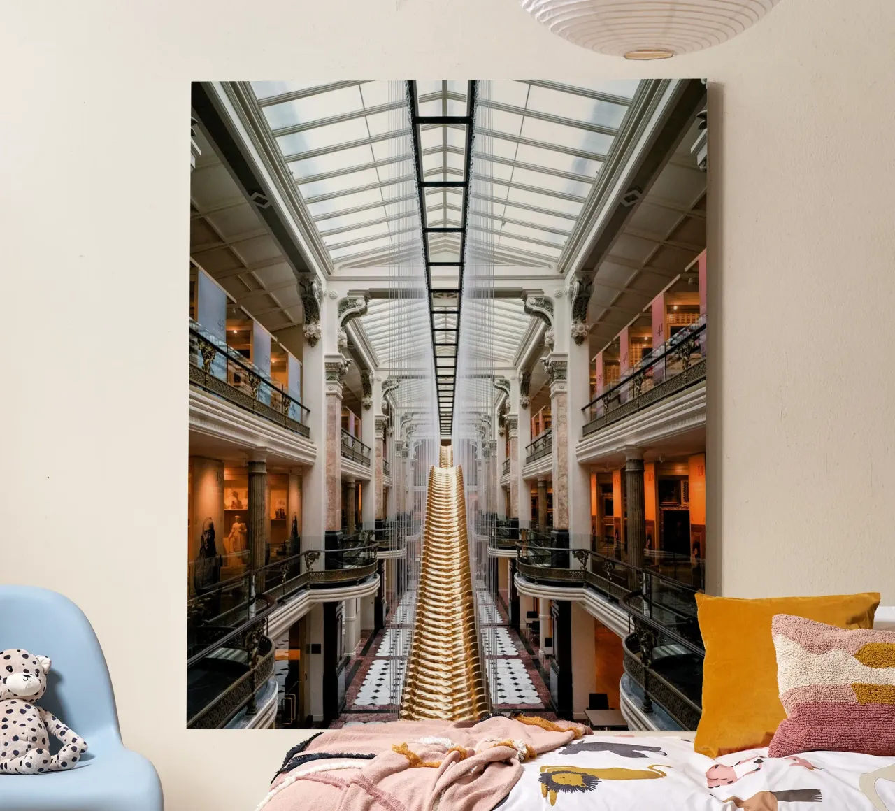 architecture symmetry canvas by Horsire
