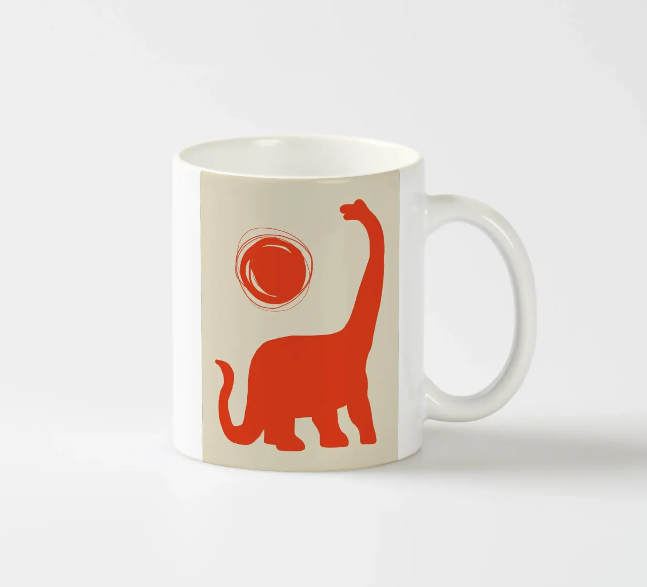 Vivaio brachiosauro tazza in ceramica da Little Dean