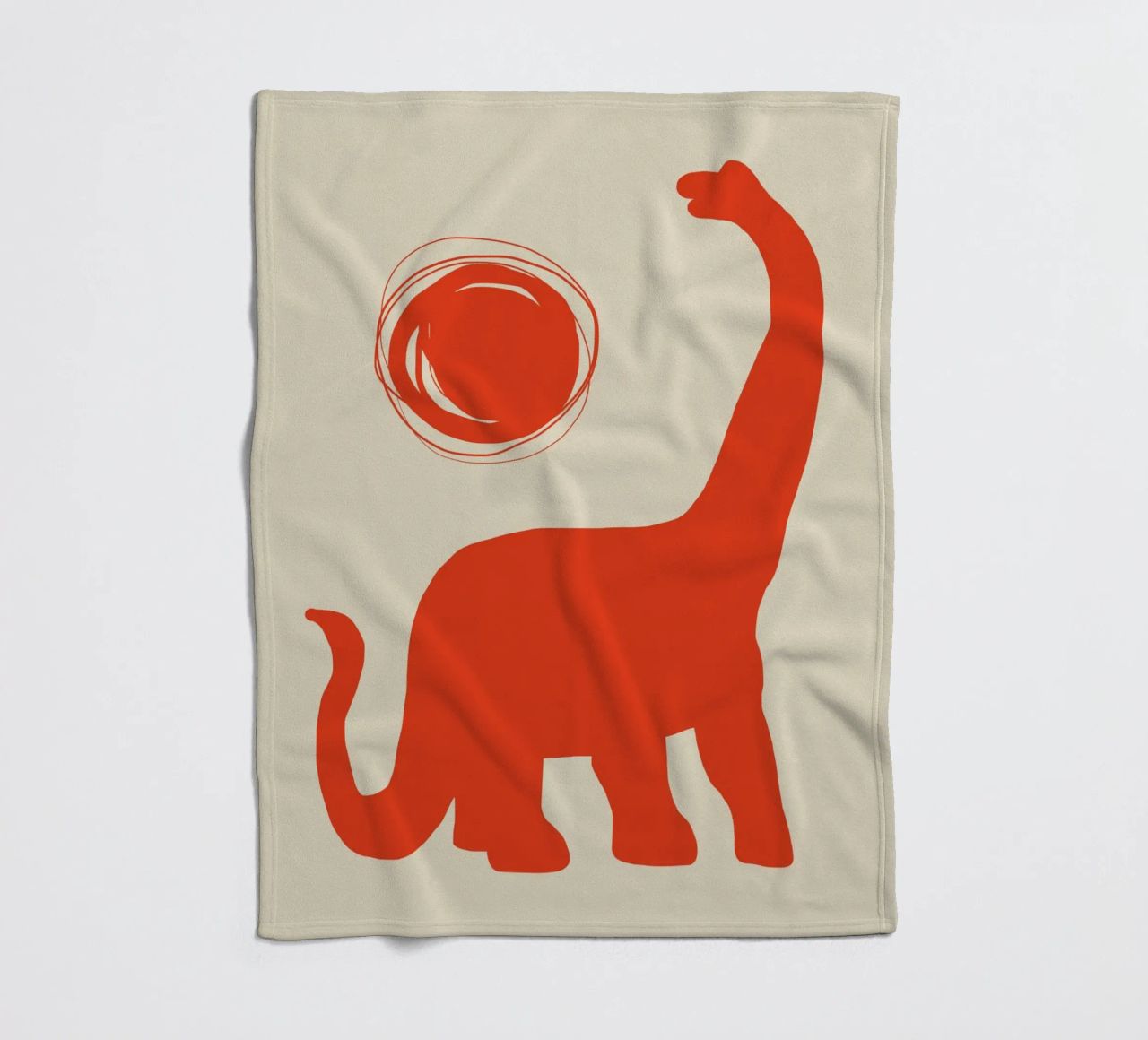Vivaio brachiosauro coperta in pile da Little Dean