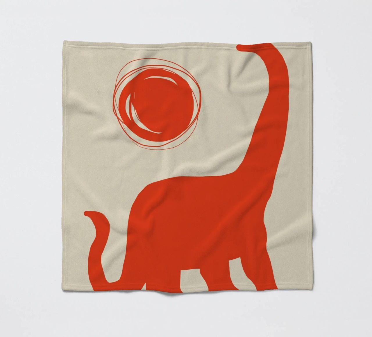Vivaio brachiosauro coperta in pile da Little Dean