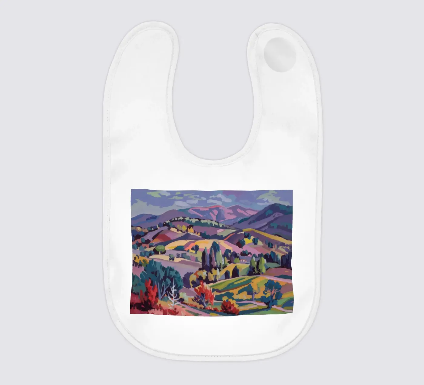 Panorama delle colline Patchwork bavaglino da Celestial Harmony