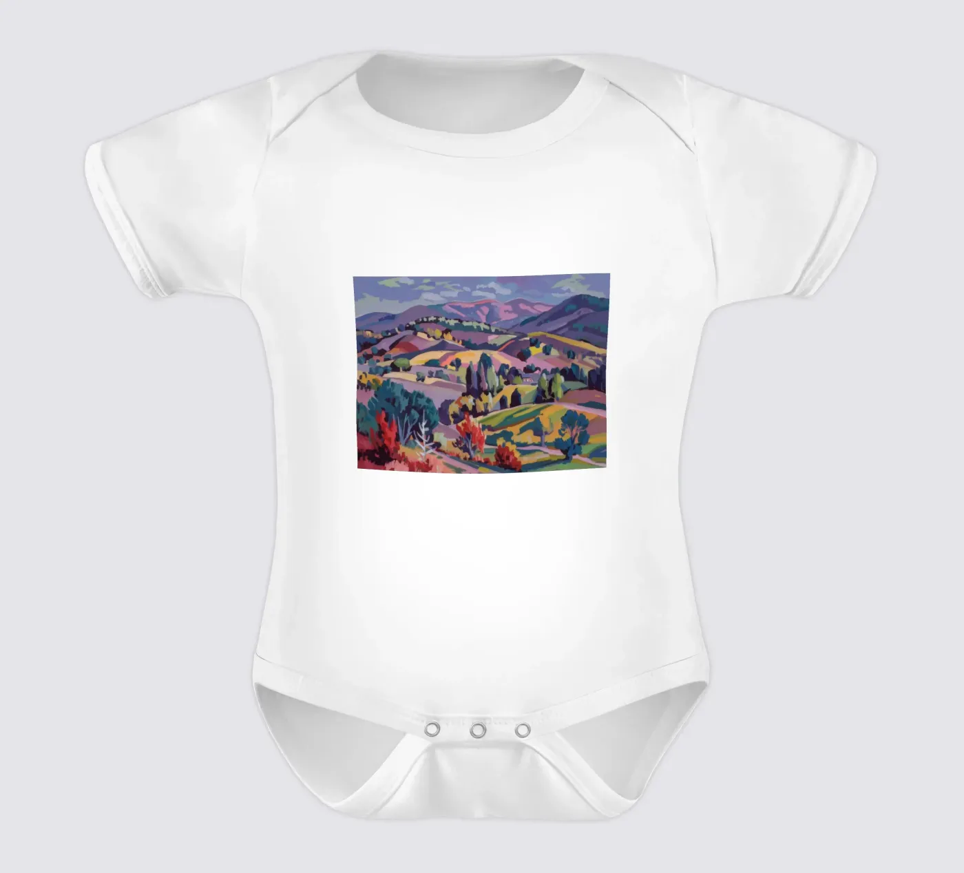 Patchwork Hills Panorama body bébé de Celestial Harmony