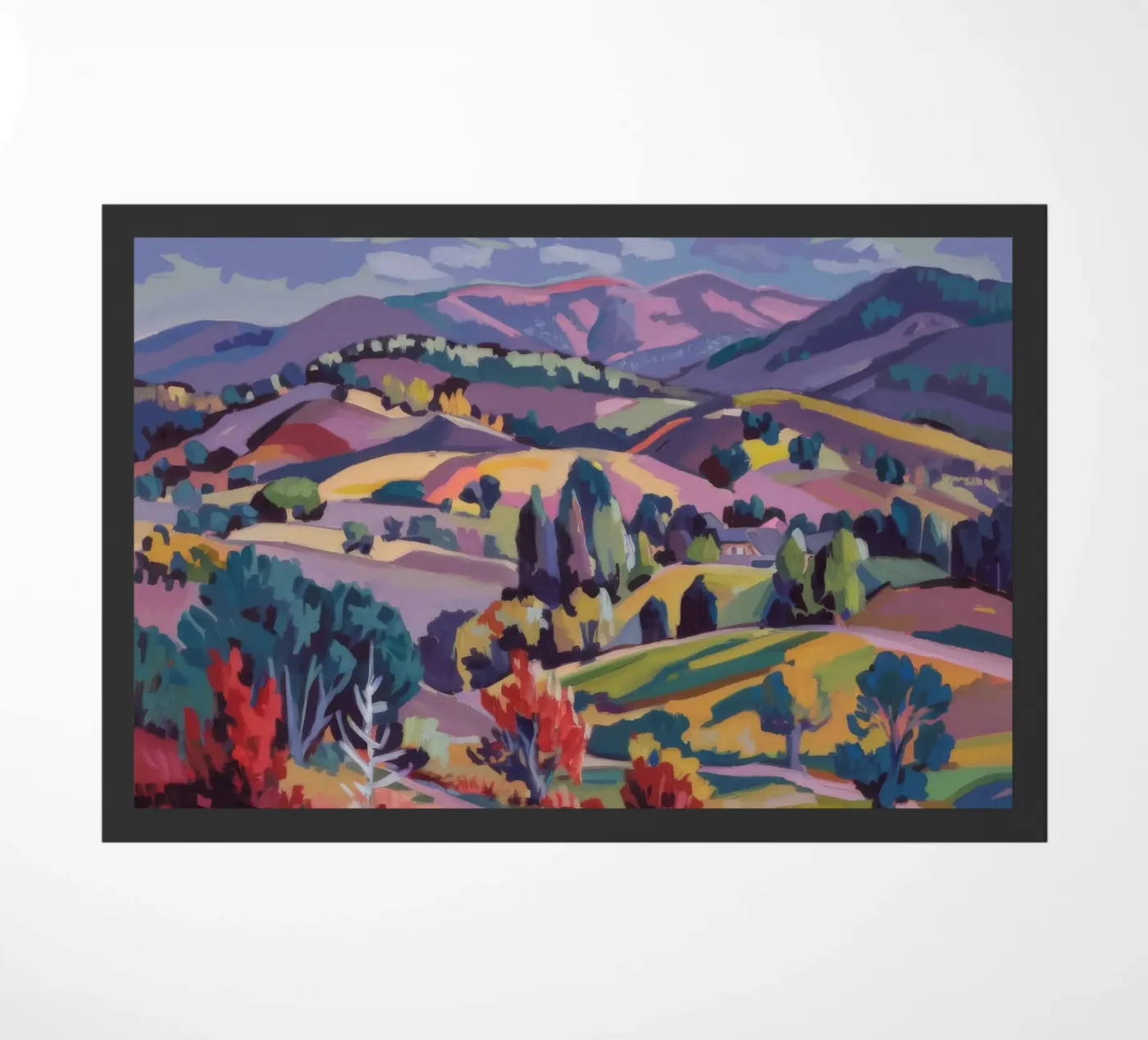 Panorama delle colline Patchwork zerbino da Celestial Harmony