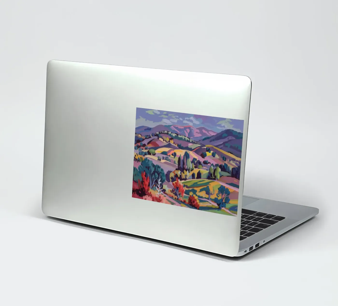 Patchwork Hills Panorama sticker by Celestial Harmony