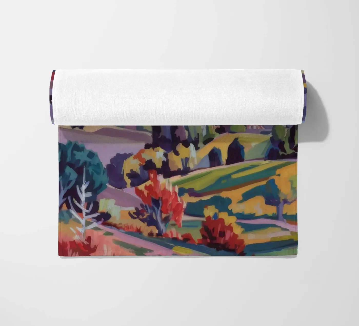 Panorama delle colline Patchwork telo mare da Celestial Harmony