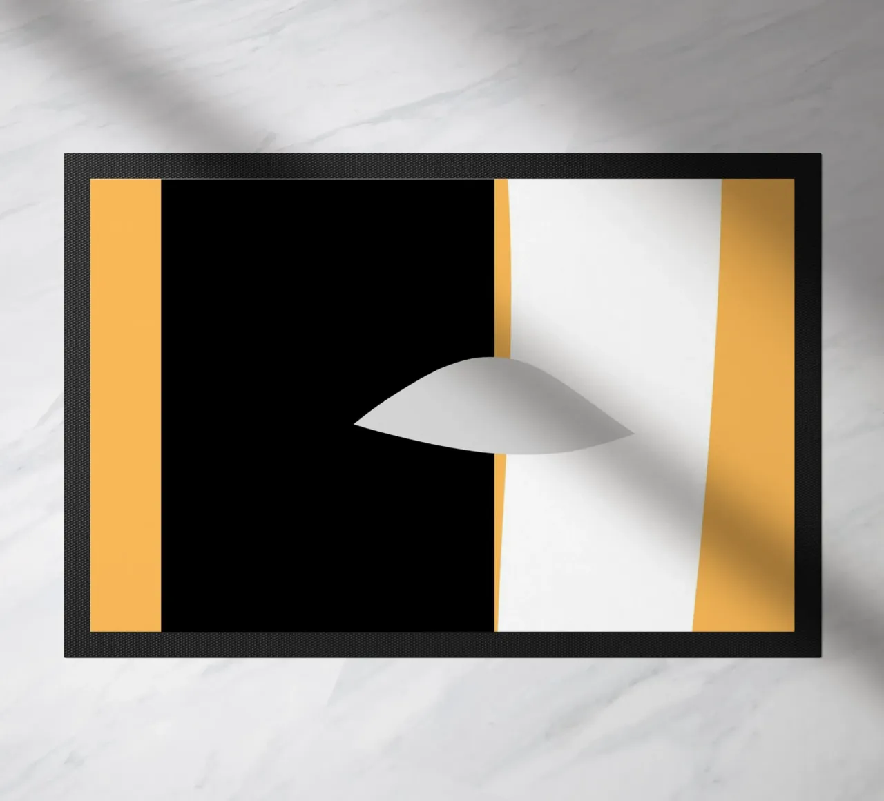 A cut doormat by Little Dean