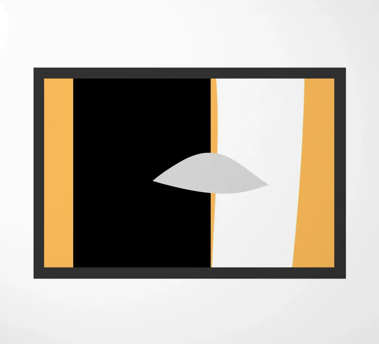 A cut doormat by Little Dean