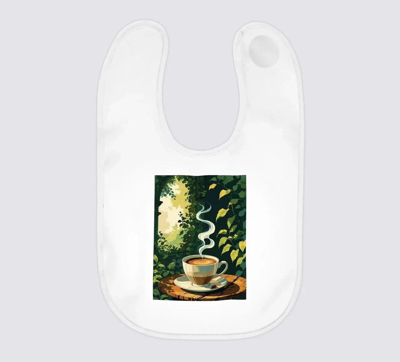 Kaffeetasse Dampf Babylätzchen von cofa home