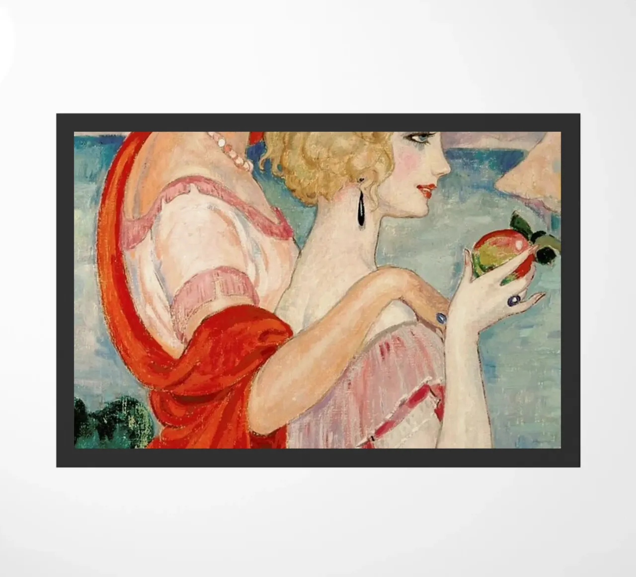 Gerda Wegener - Sur La Route D’anacapri zerbino da Vintage by JUNIQE