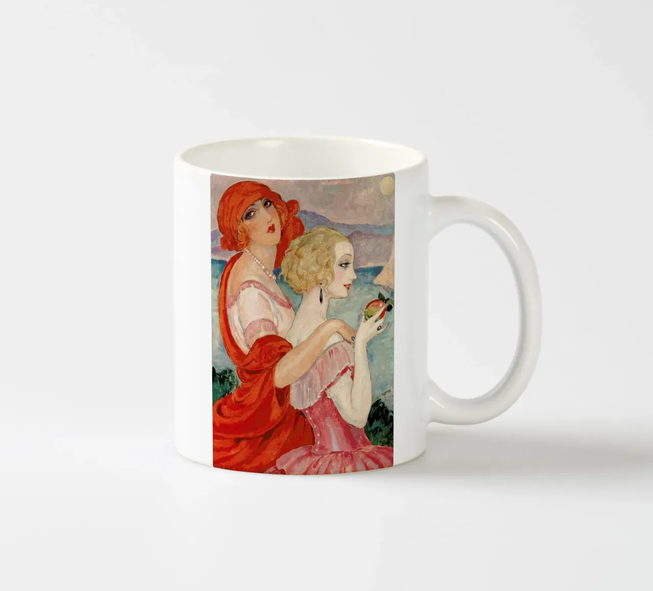 Gerda Wegener - Sur La Route D’anacapri tazza in ceramica da Vintage by JUNIQE