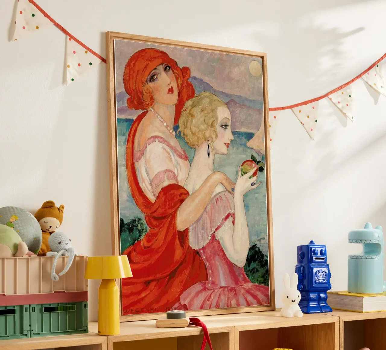Gerda Wegener - Sur La Route D’anacapri plexiglass da Vintage by JUNIQE