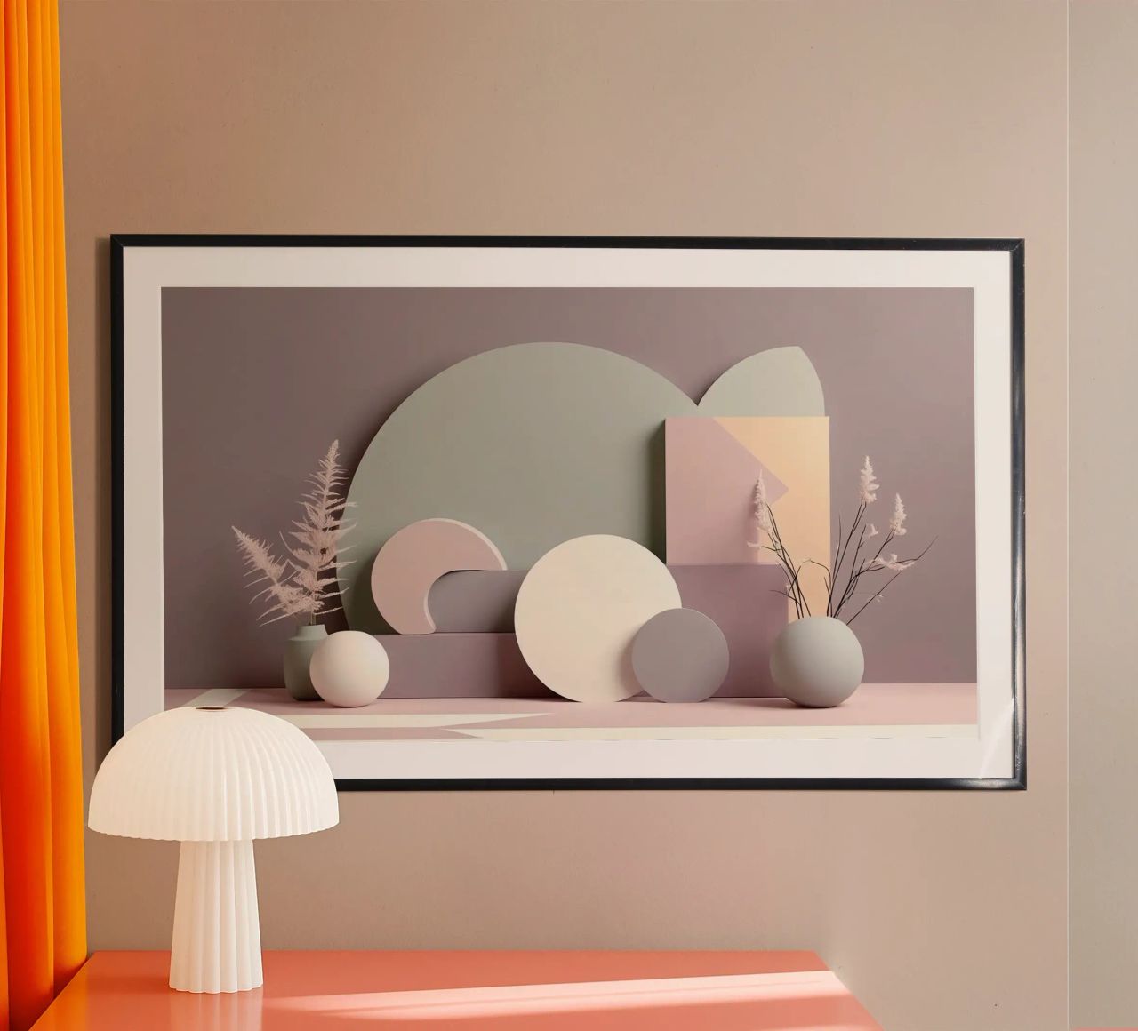 Zylinderkugeln Poster von cofa home