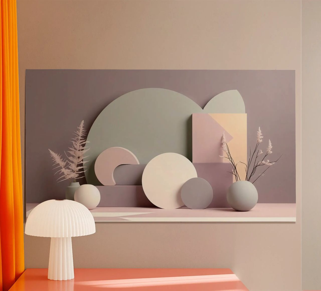 Zylinderkugeln Poster von cofa home