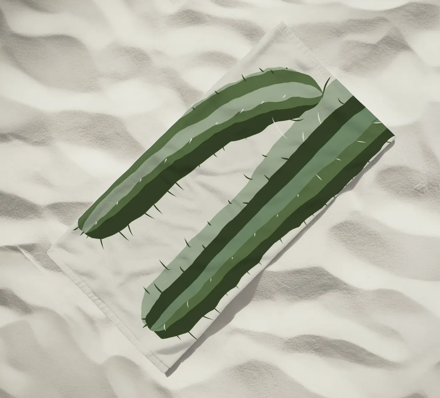 Cactus alone telo mare da Little Dean