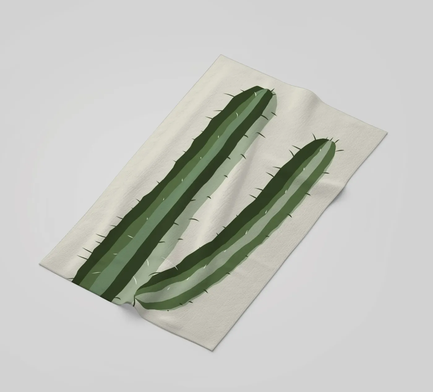 Cactus alone telo mare da Little Dean