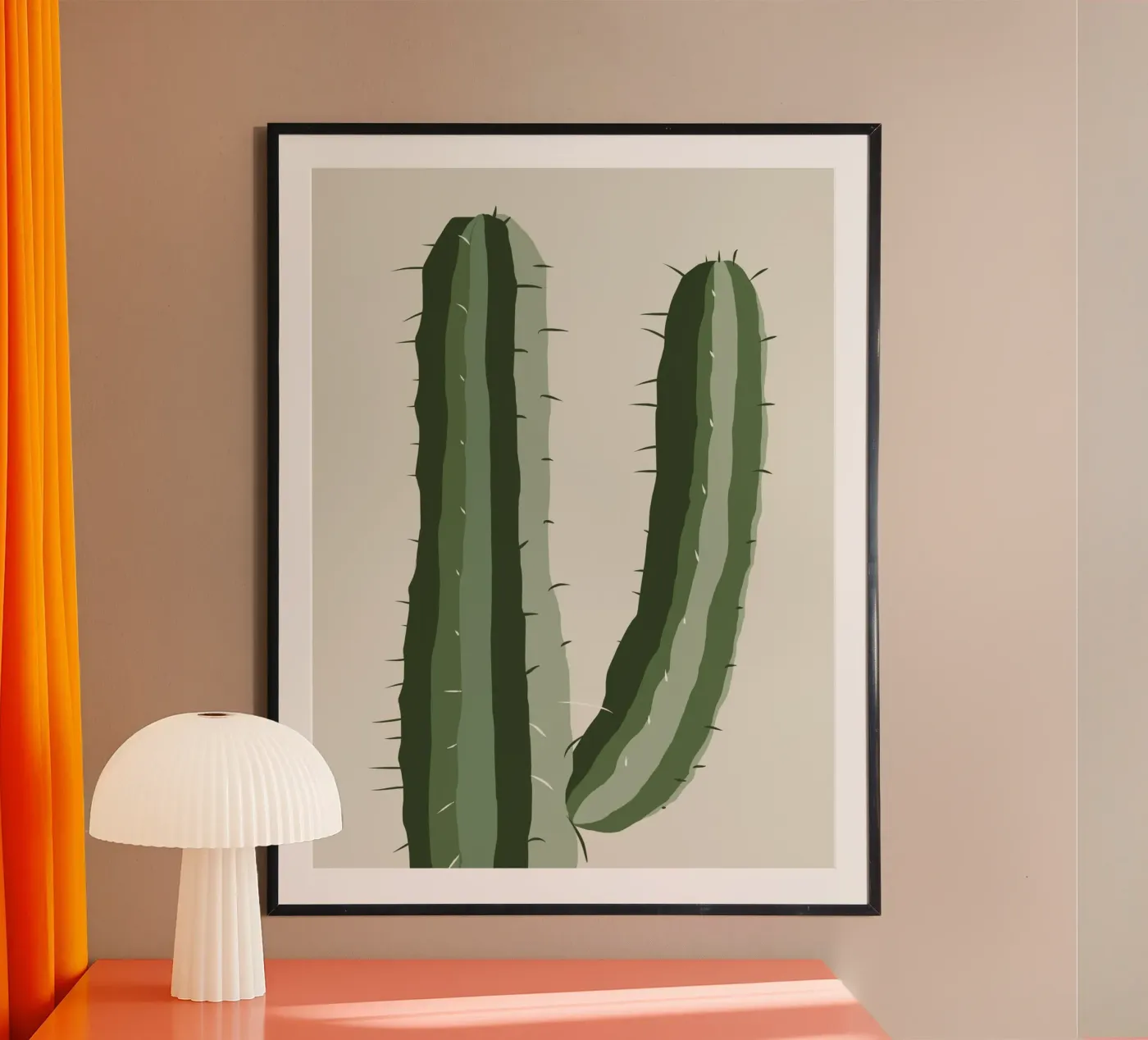 Cactus alone poster da Little Dean