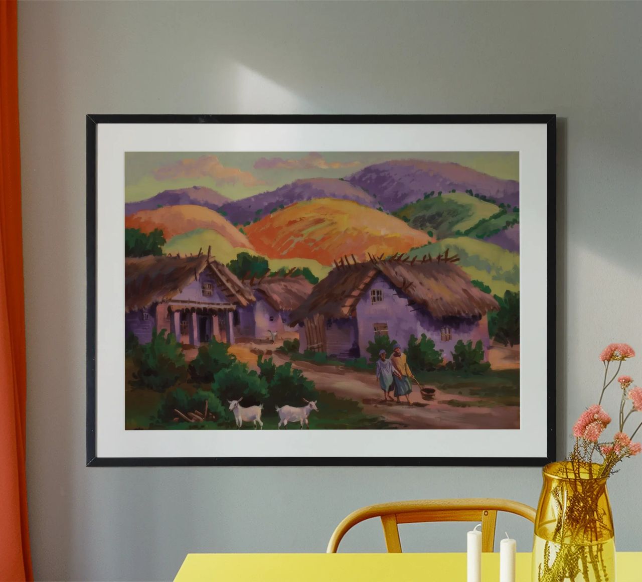 Herbst Croft Komfort Poster von Celestial Harmony