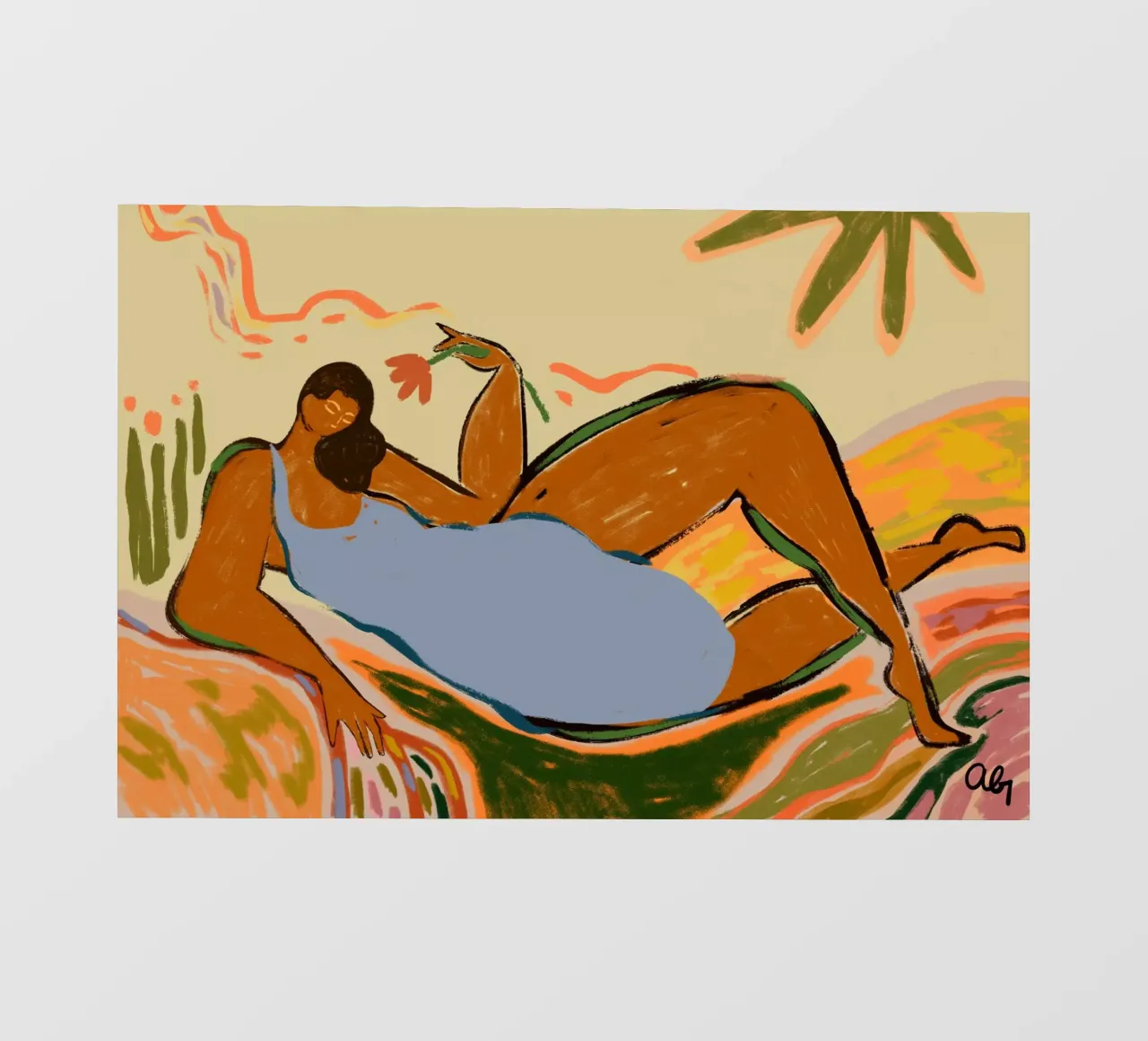 Rest and Relax telo in pvc da Arty Guava