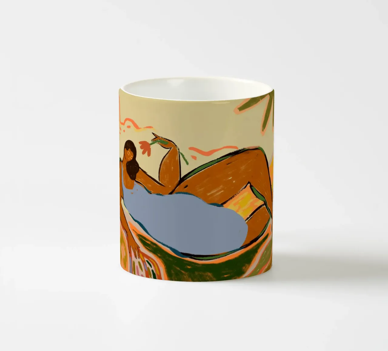 Rest and Relax tazza in ceramica da Arty Guava