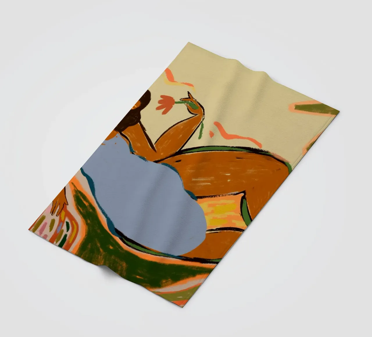 Rest and Relax coperta in pile da Arty Guava