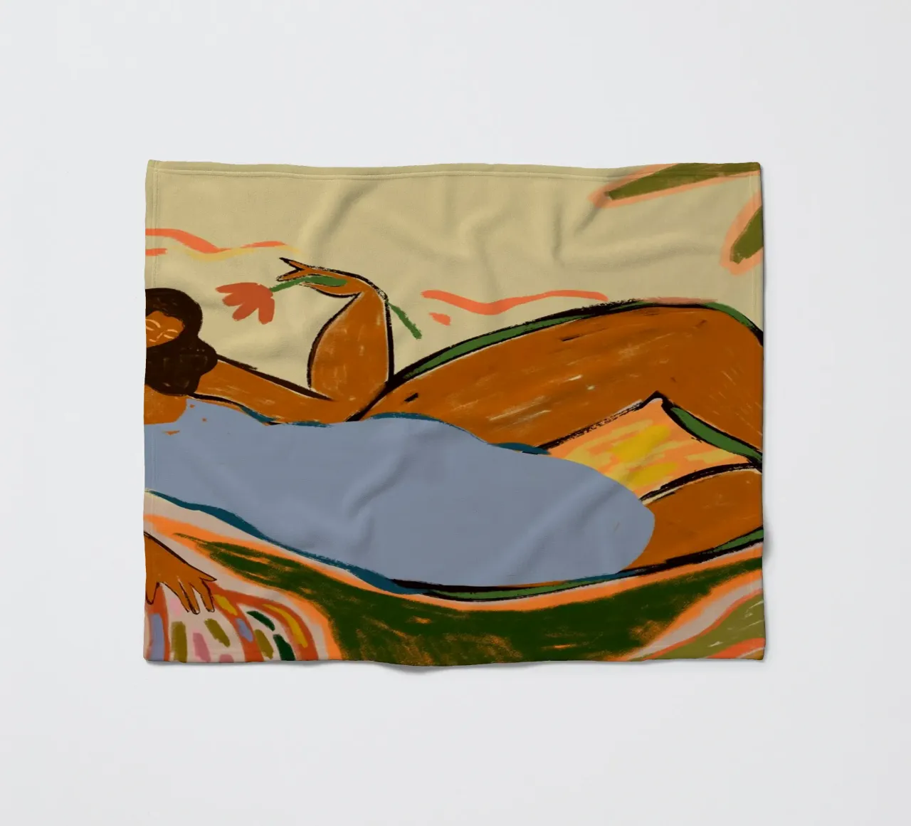 Rest and Relax coperta in pile da Arty Guava