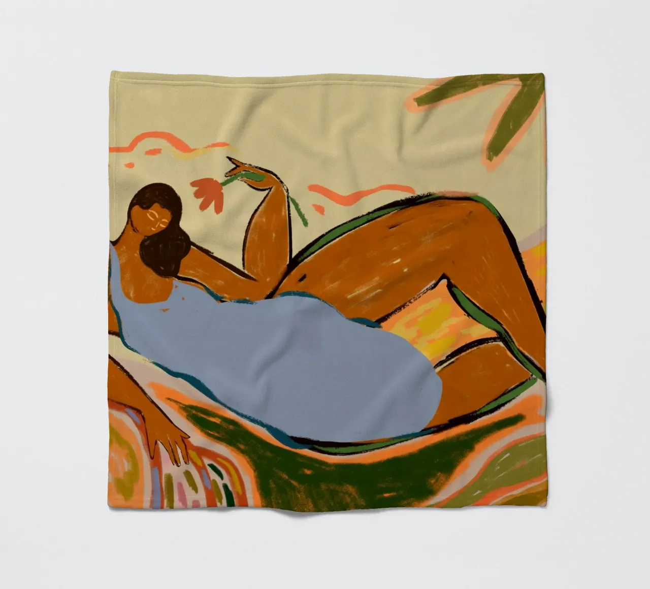 Rest and Relax coperta in pile da Arty Guava