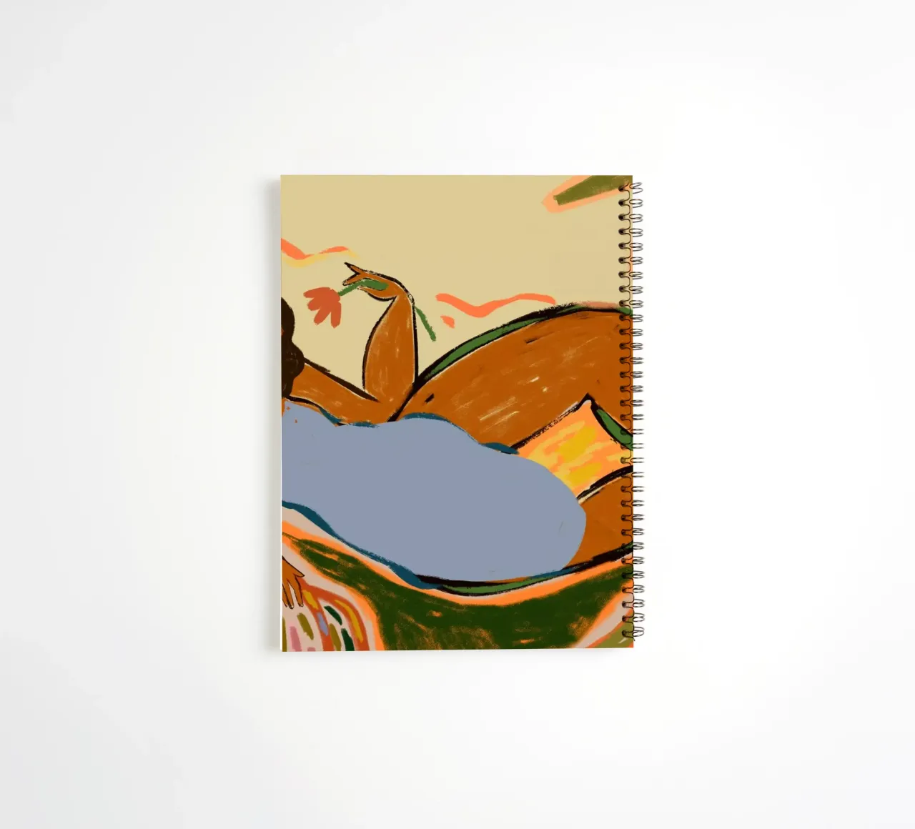 Rest and Relax spiral notebook by Arty Guava