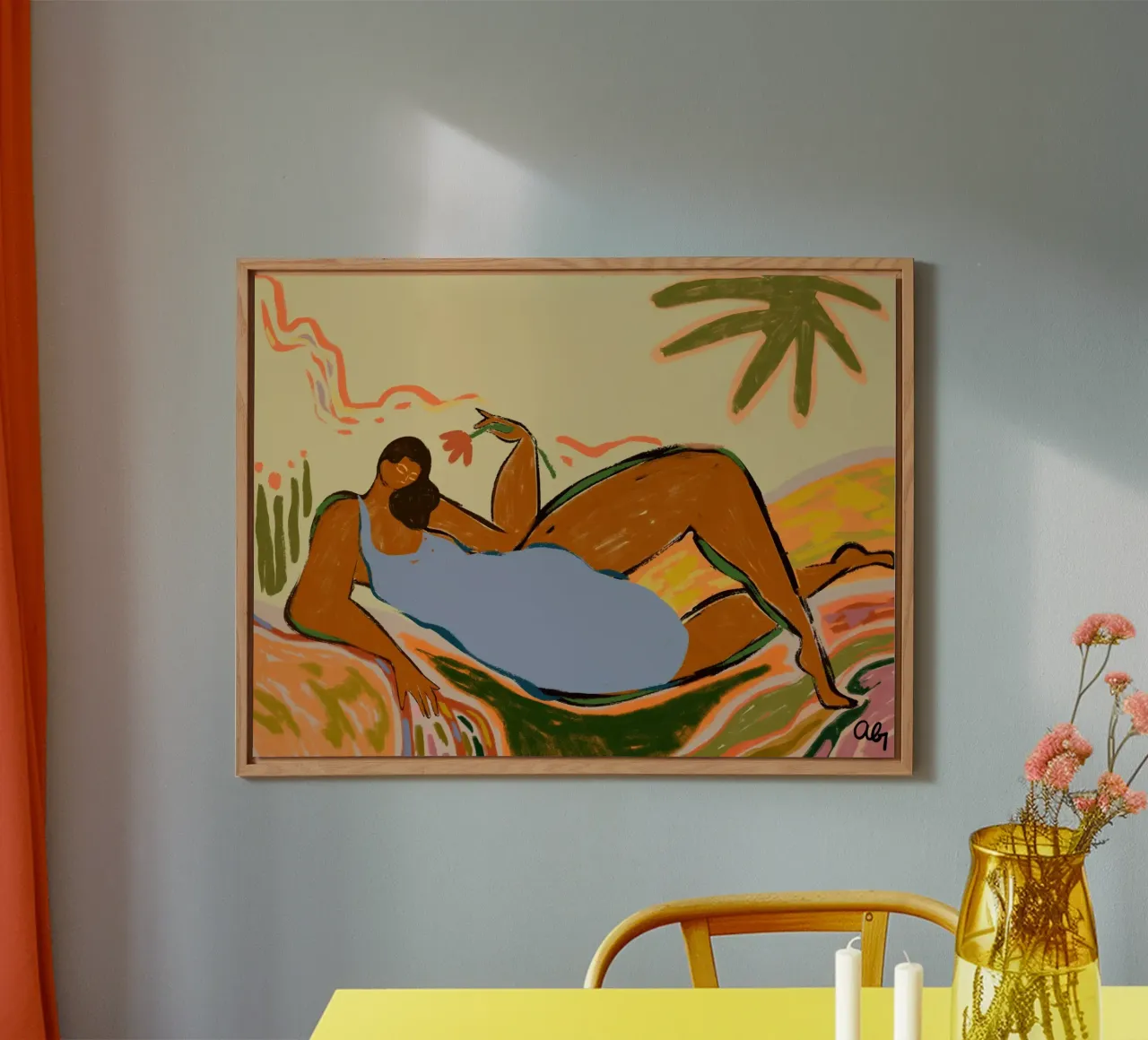 Rest and Relax alluminio dibond da Arty Guava