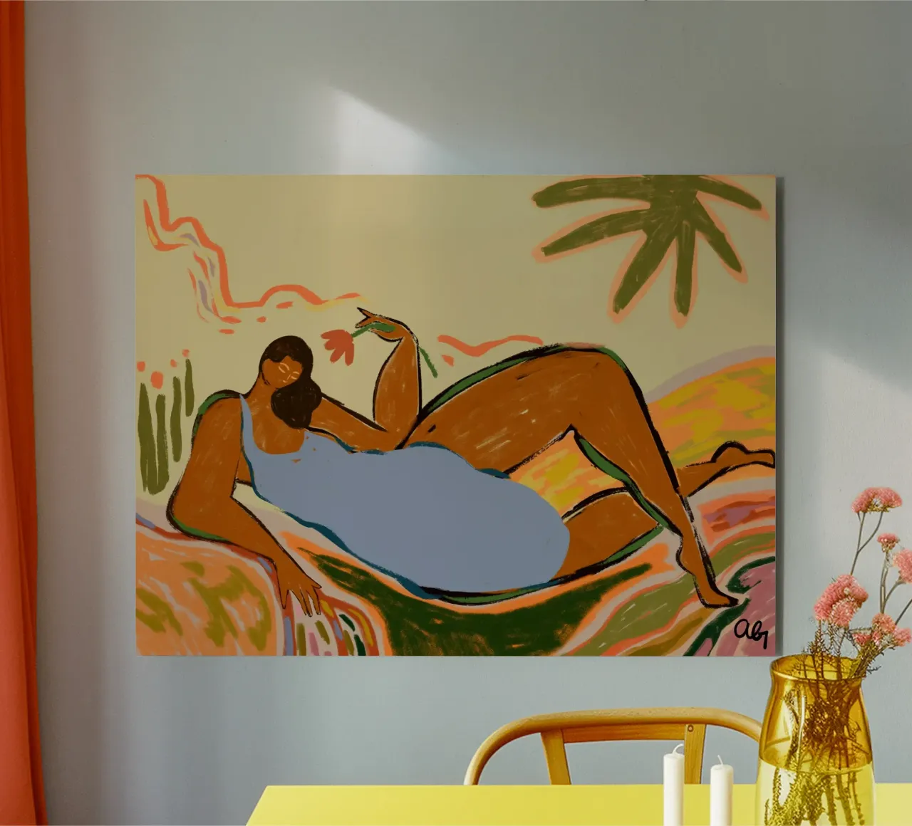 Rest and Relax alluminio dibond da Arty Guava