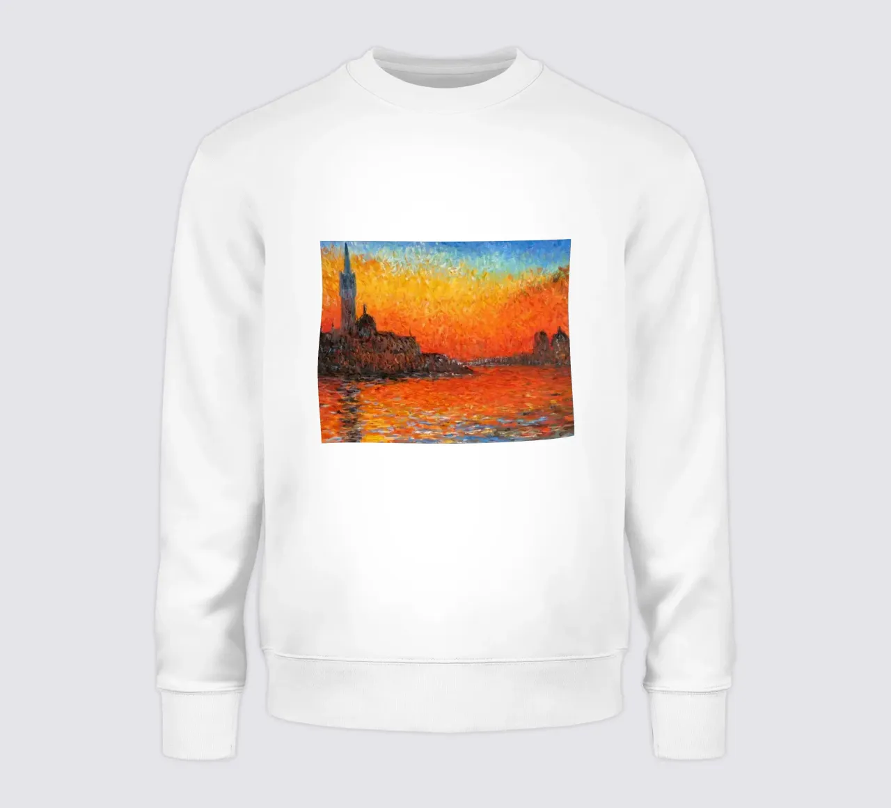 vue de l'île du monastère sweat de SMG Store