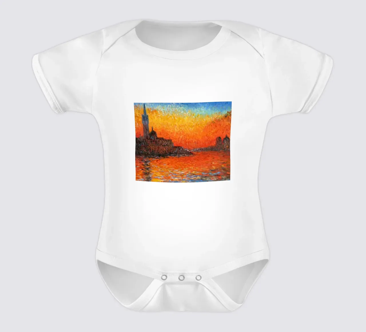 vue de l'île du monastère body bébé de SMG Store