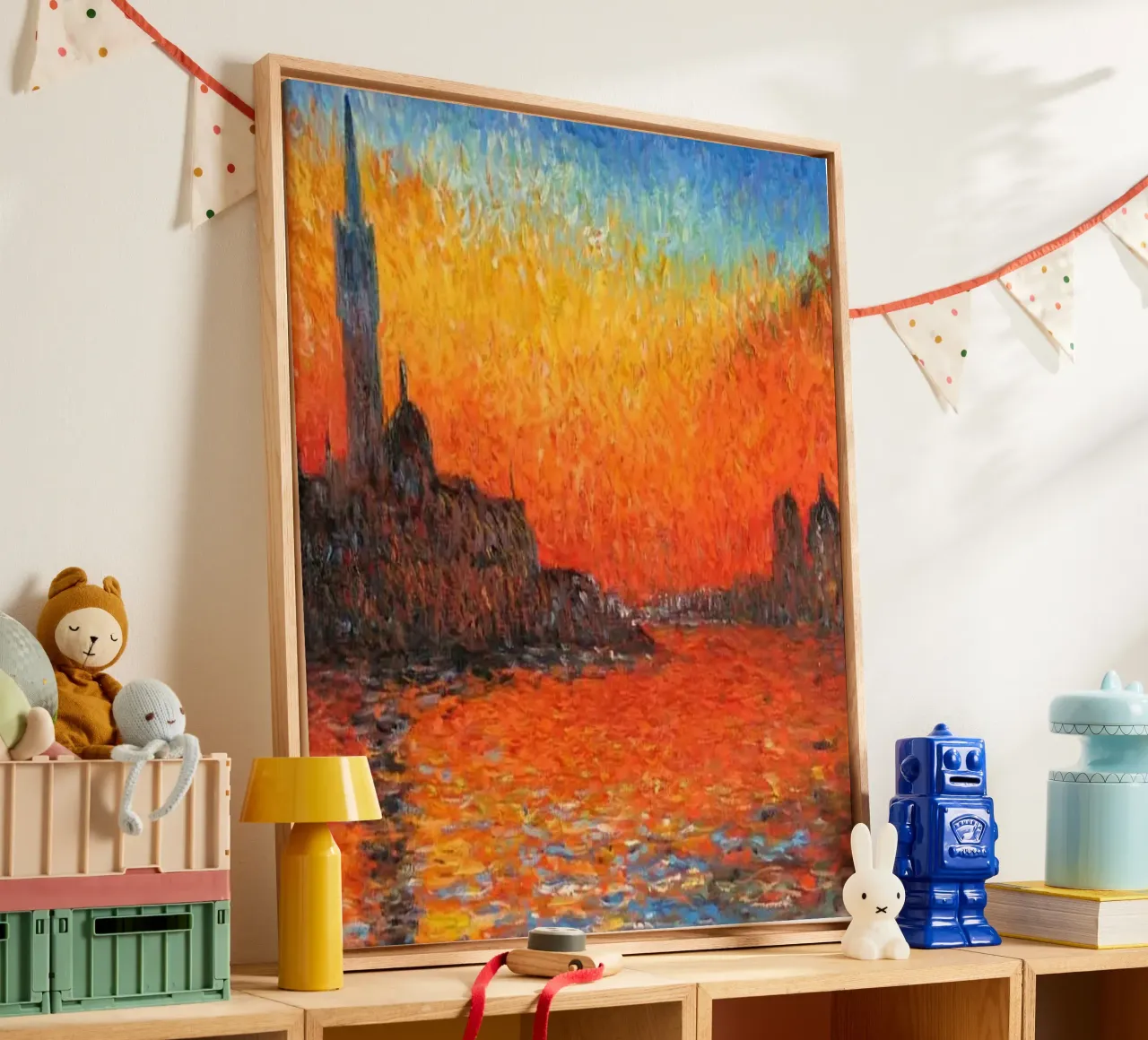 view of monastery island canvas by SMG Store