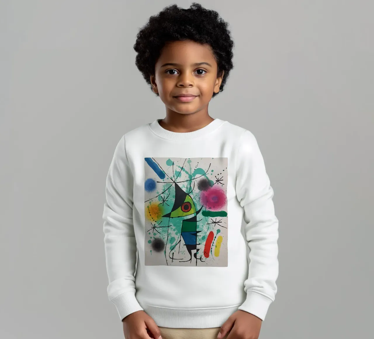 Joan Miró El pez cantor sudadera para niño de DuncanBennett shop
