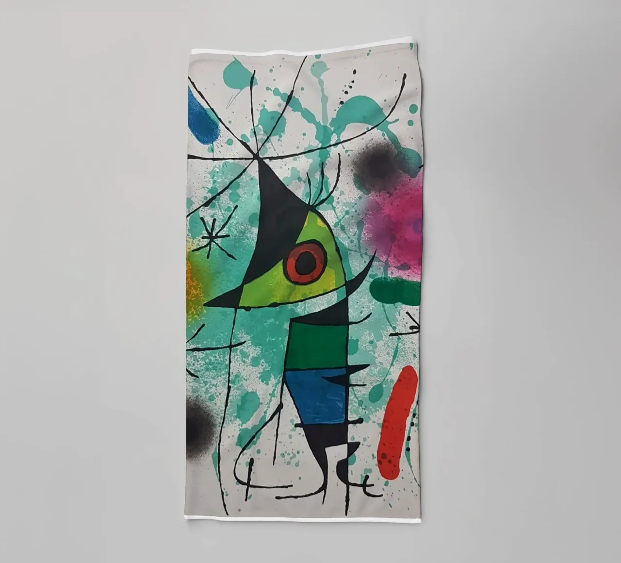 Joan Miró El pez cantor toalla de baño de DuncanBennett shop